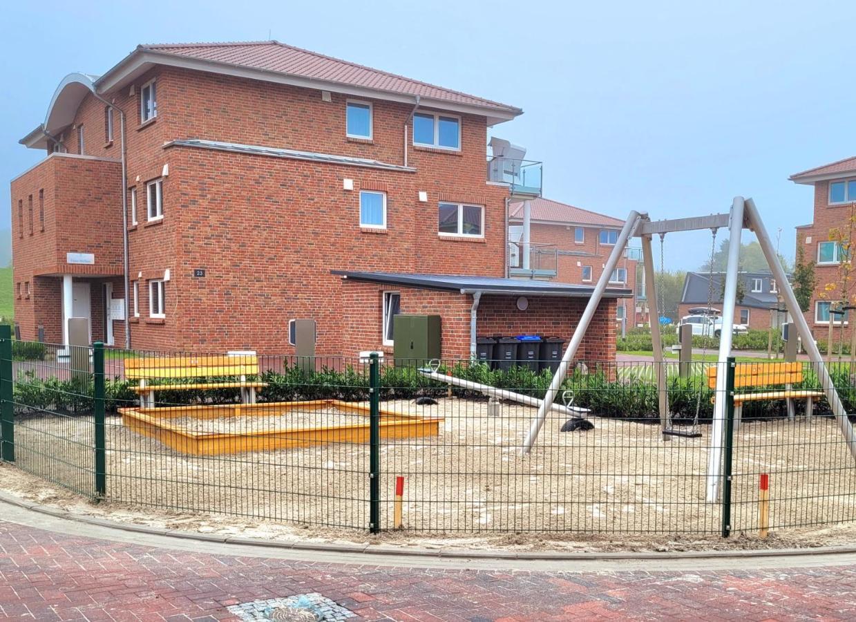 Strandkajuete Hooksiel Schillig Bagian luar foto