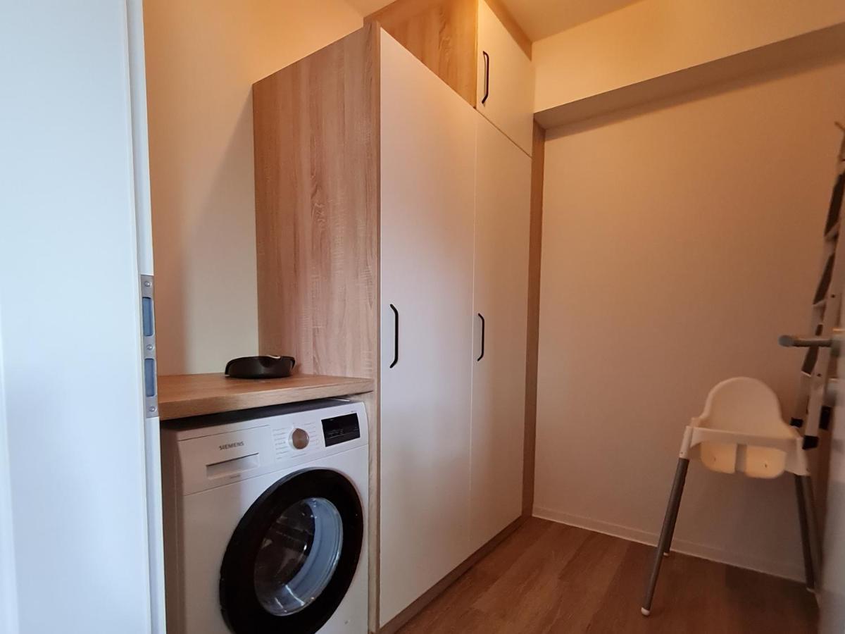 Strandkajuete Hooksiel Schillig Bagian luar foto