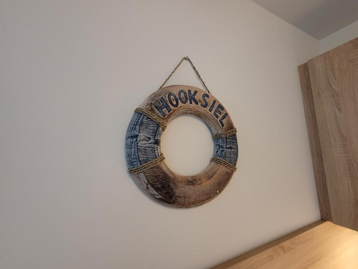 Strandkajuete Hooksiel Schillig Bagian luar foto